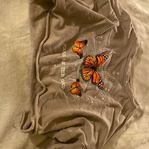 Fashion Nova Crop Long Sleeve Top